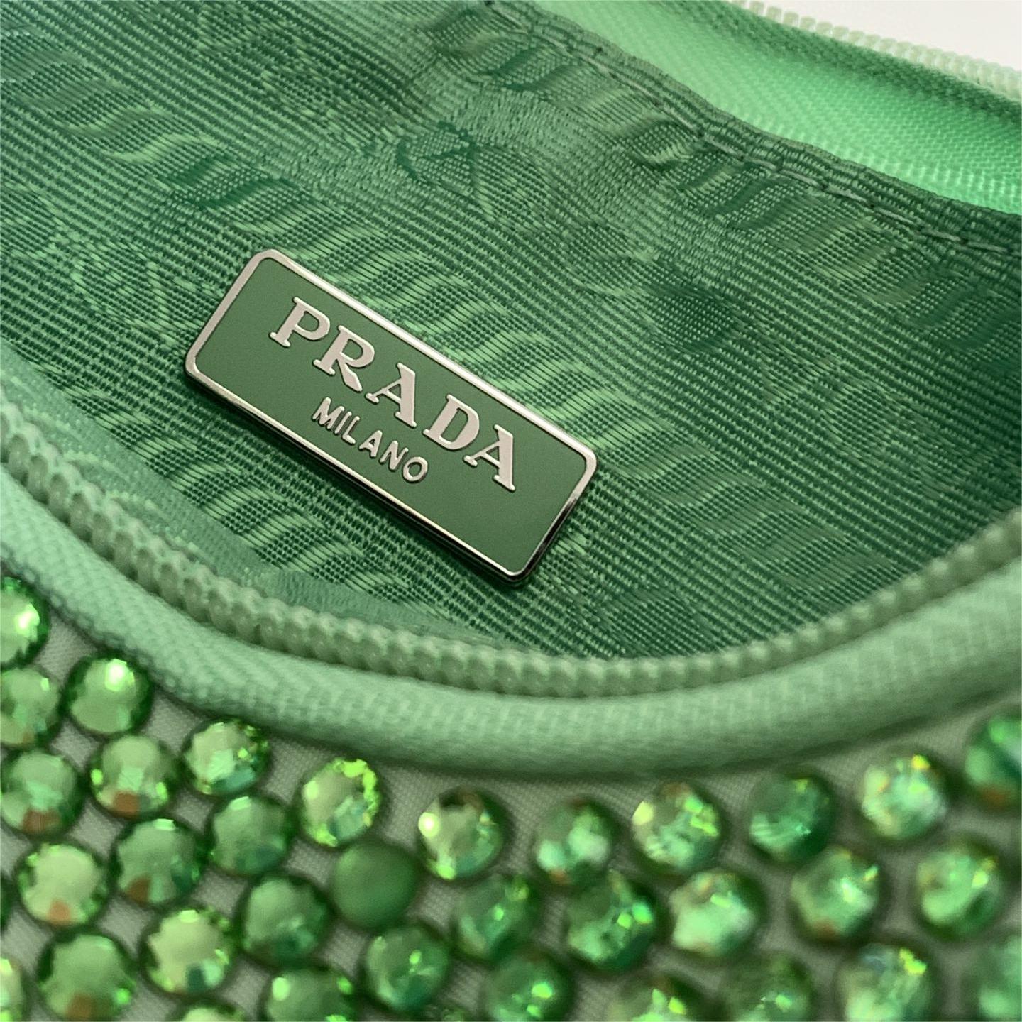 Prada-Flash Diamond Hobo