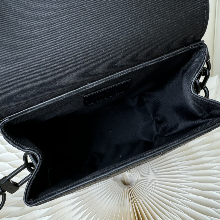 LV - Nano Steamer Mini Embossed Leather Shoulder Crossbody Bag