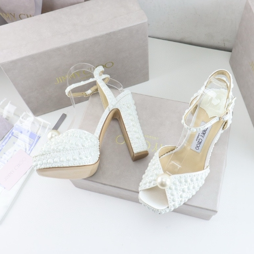 Jimmy Choo-High-Heeled Empty Sandals