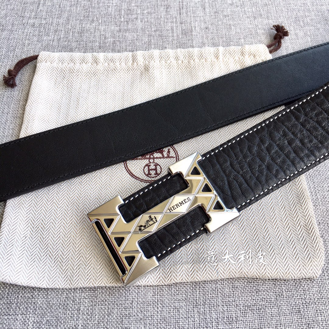 Hermes-h dancre belt buckle & 38mm