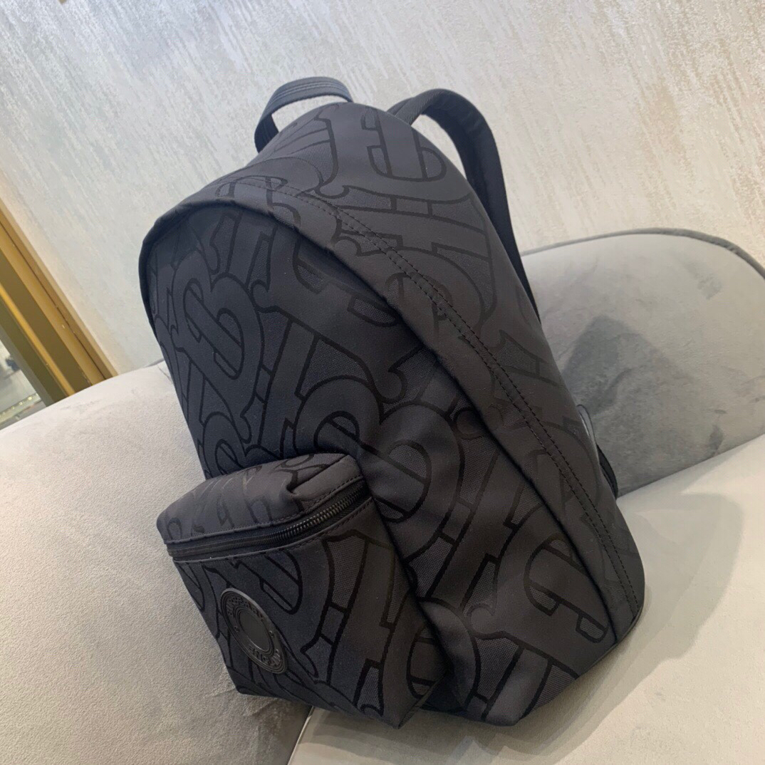 Burberry-Thomas Burr Exclusive Logo Pattern Jacquard