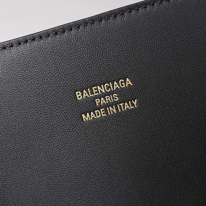 Balenciaga- BEL AIR Cowhide Leather Shoulder Crossbody Handbagndbag