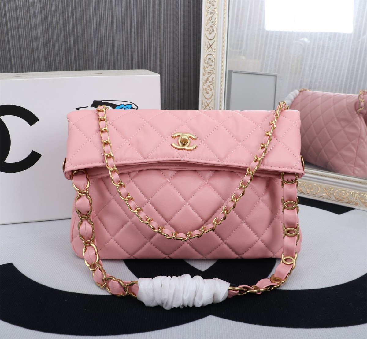 Chanel-24p hobo bag