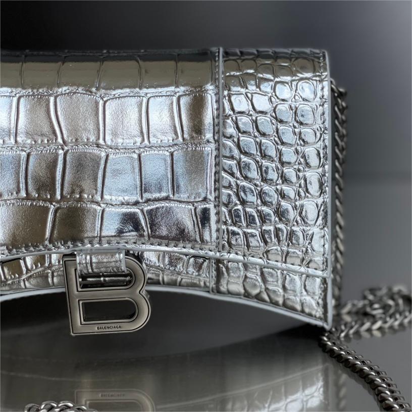 Balenciaga-HOURGLASS Chain Wallet