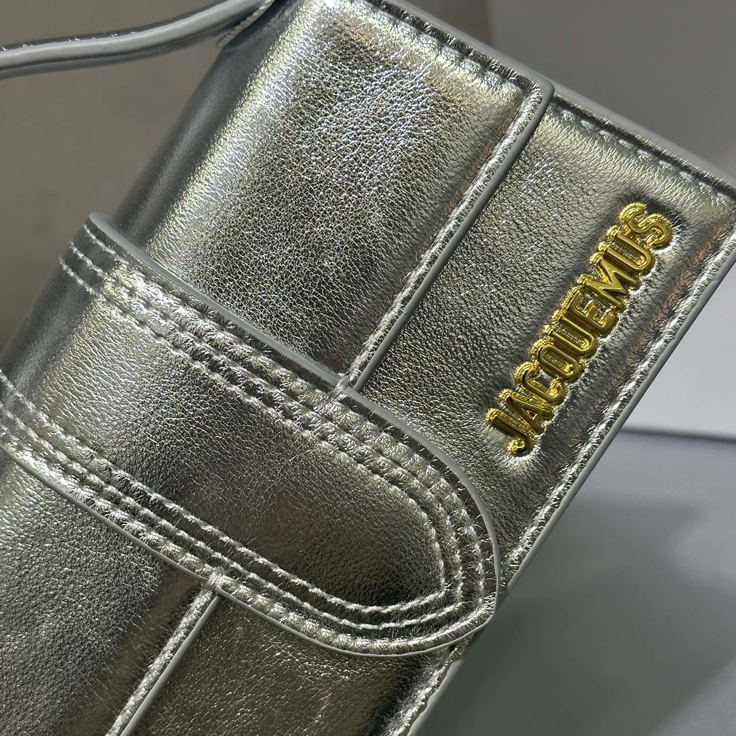 Jacquemus-Silver Flap Bag