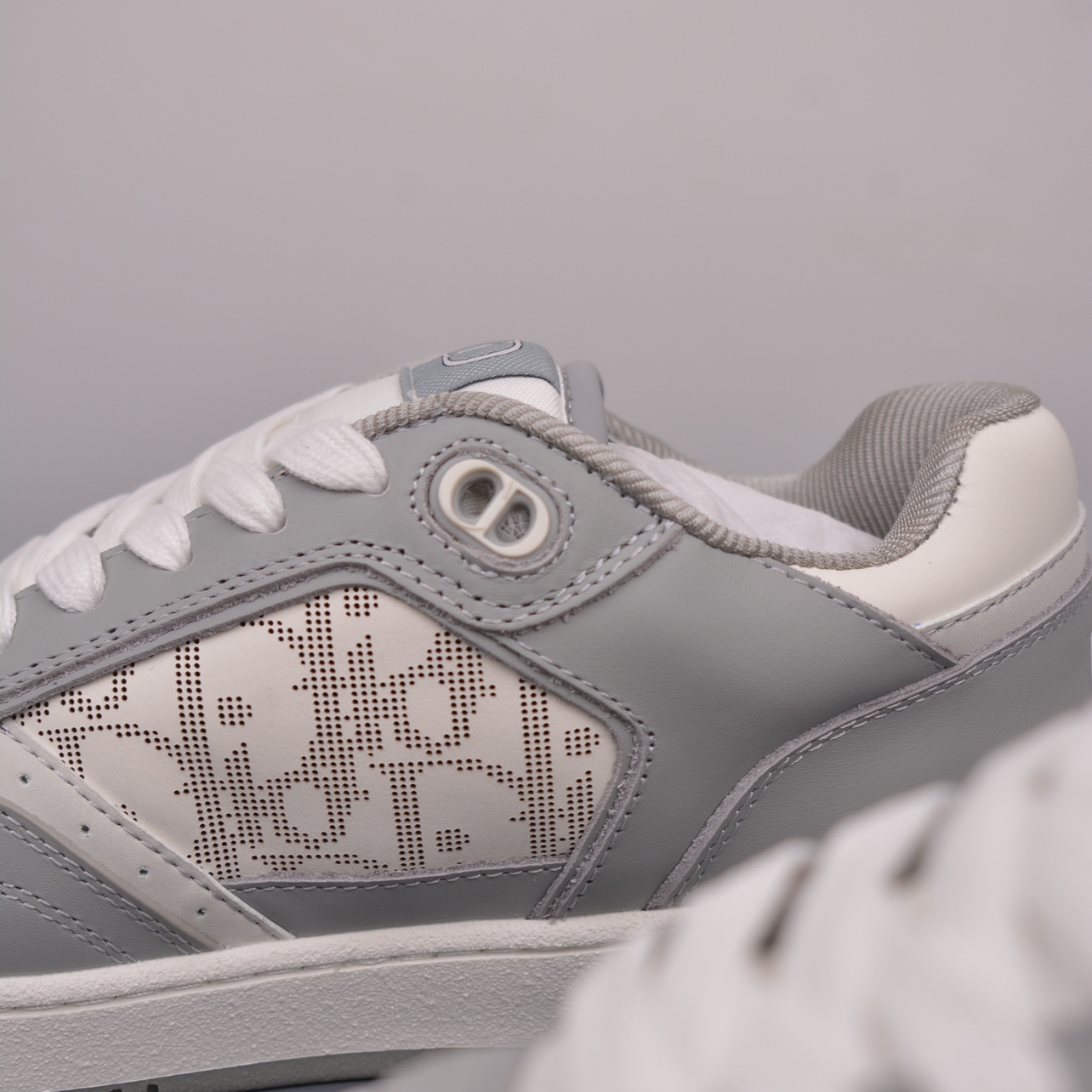 DIOR - Leather Round Toe Flat Heel Low Top Board Shoes