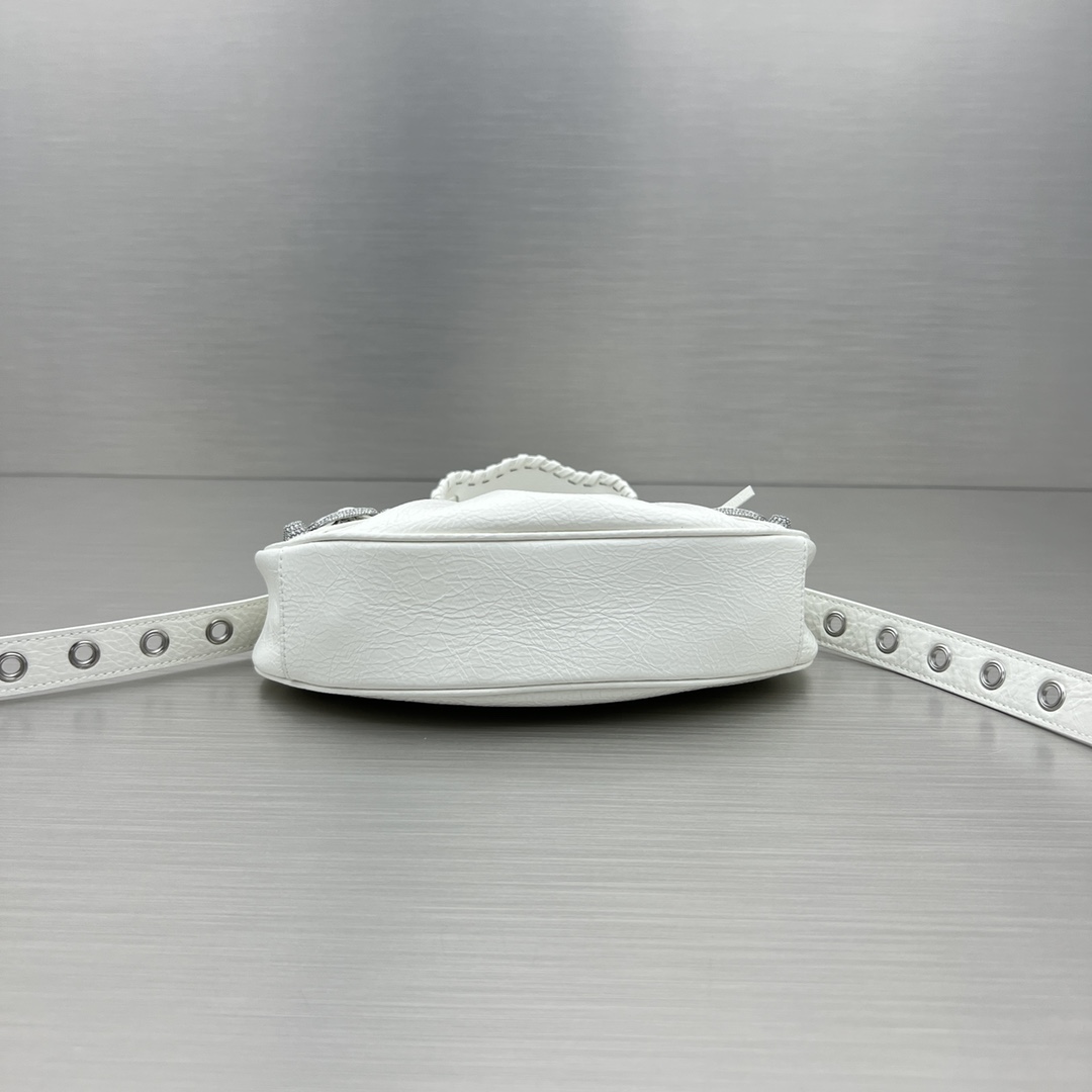 Balenciaga-Le Cagole Half Moon Underarm Cross Bag