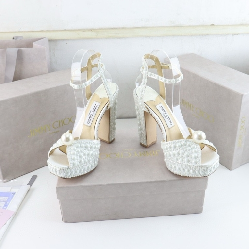 Jimmy Choo-High-Heeled Empty Sandals