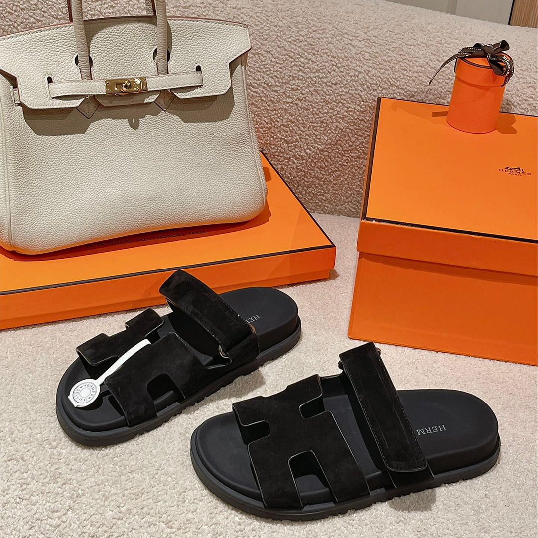Hermès-Slippers for couples