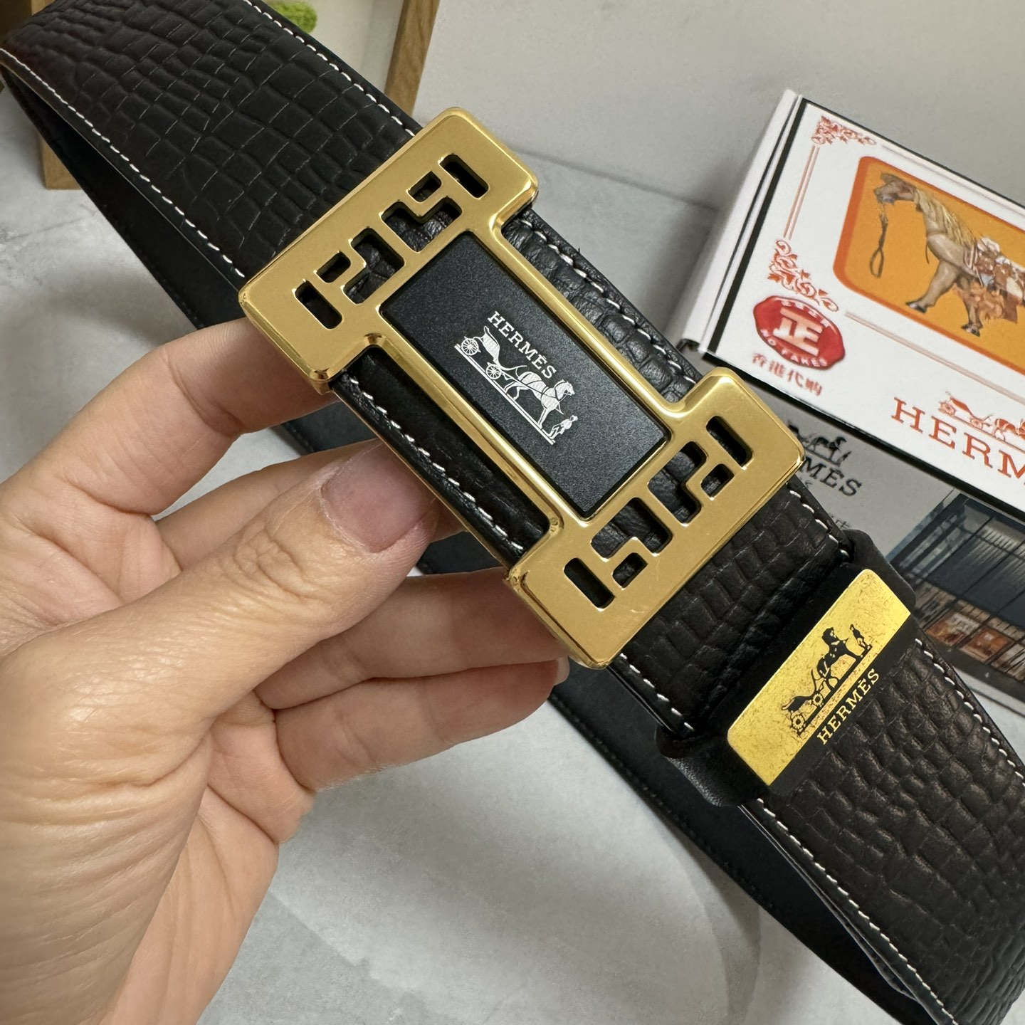 Hermes - Leather Belt