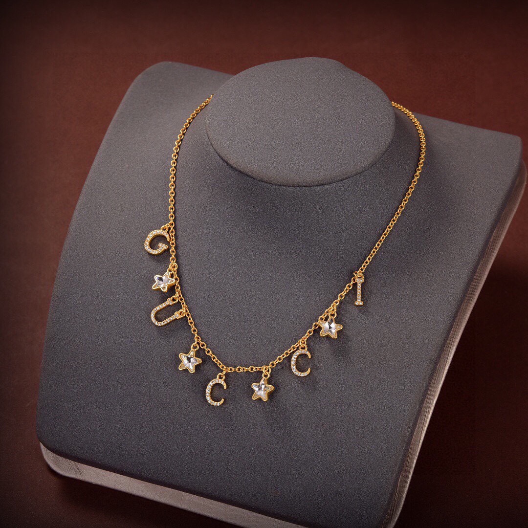 GUCCI-Star Moon Necklace