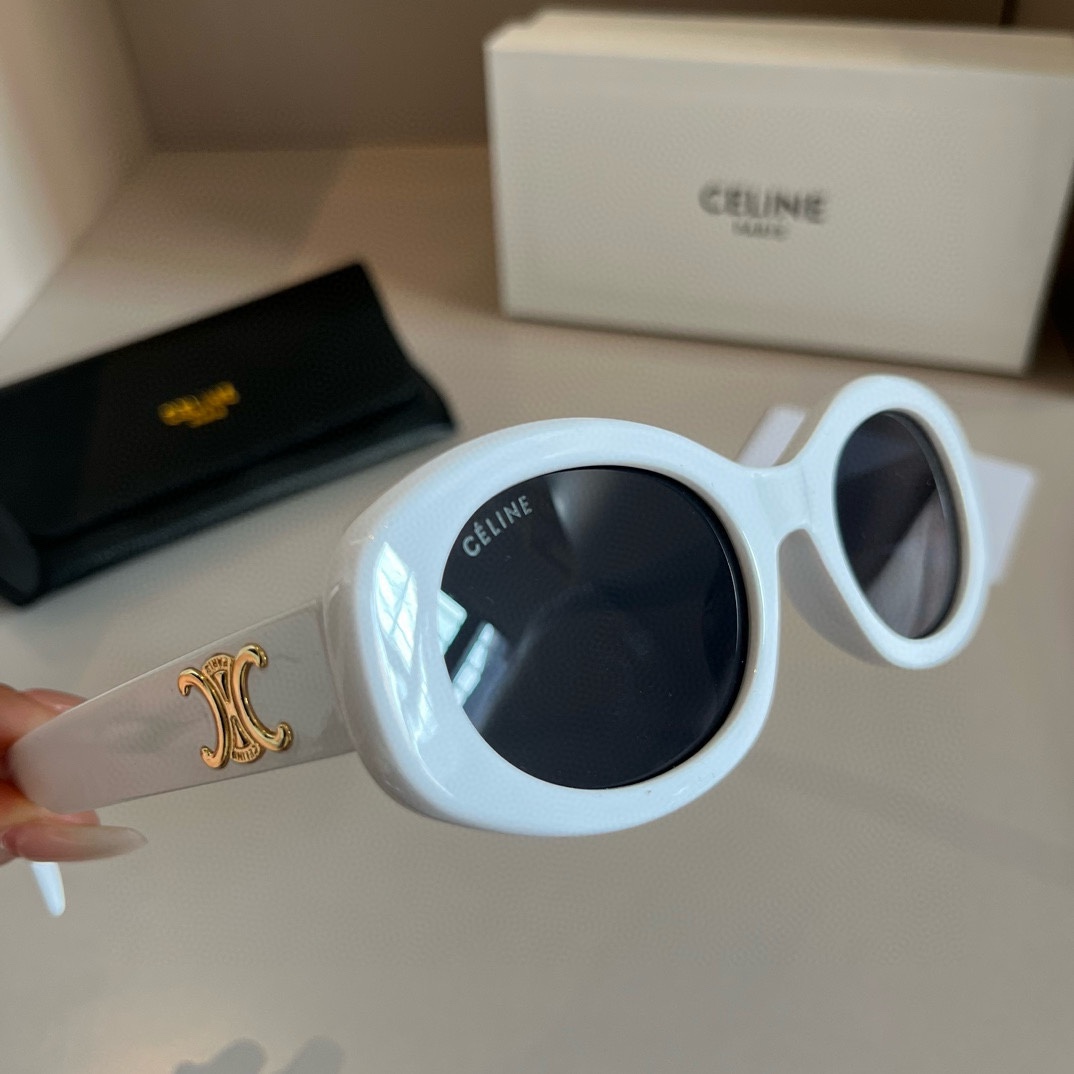 Celine-2024 New Small Round Frame Sunglasses
