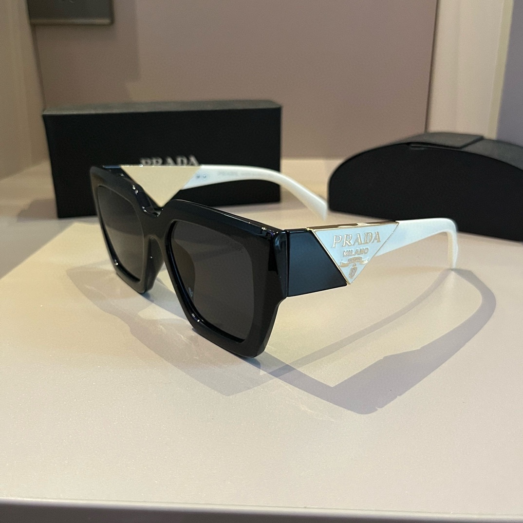 Prada-unisex generous framed sunglasses