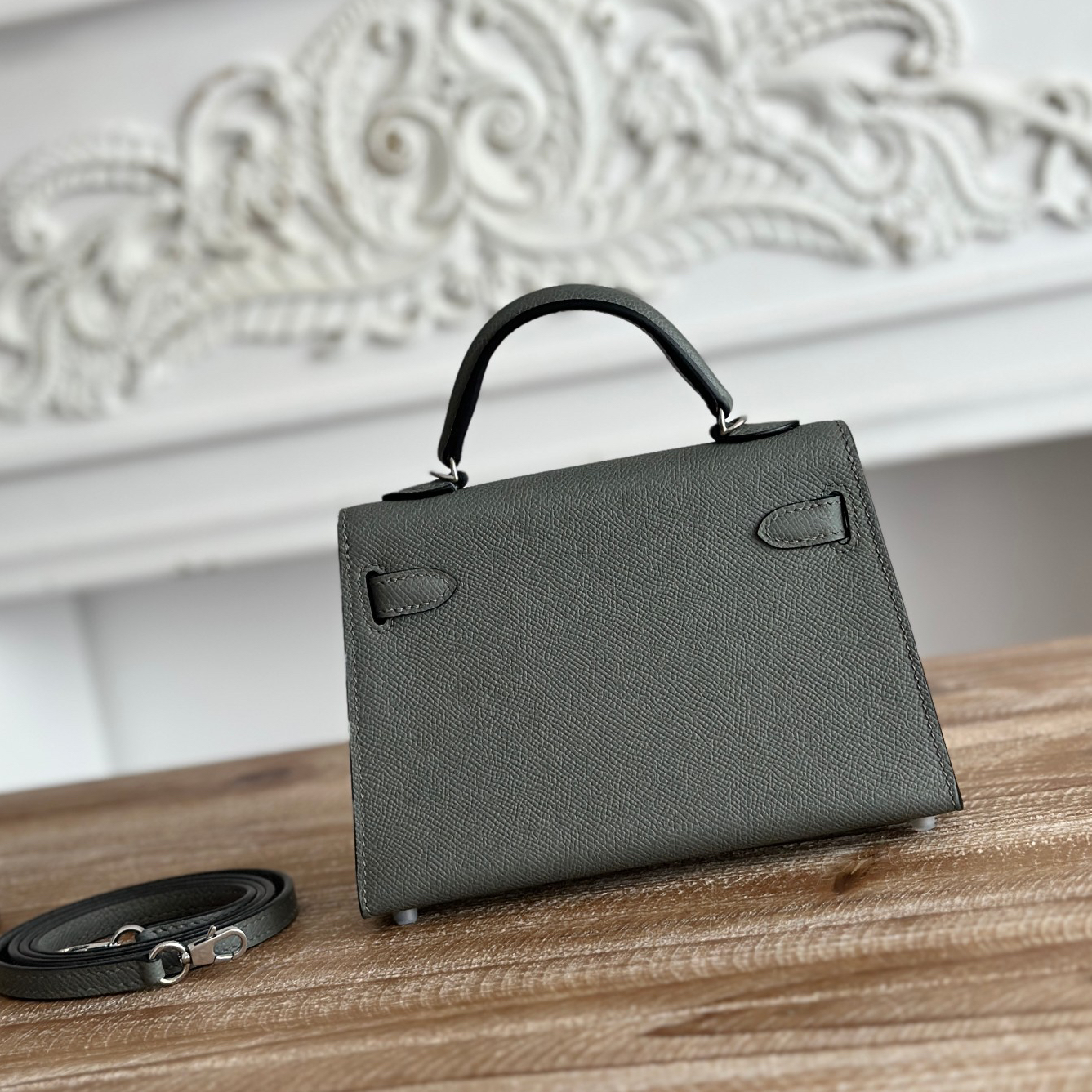 Hermès - Kelly Mini Leather Handbag Shoulder Crossbody Bag