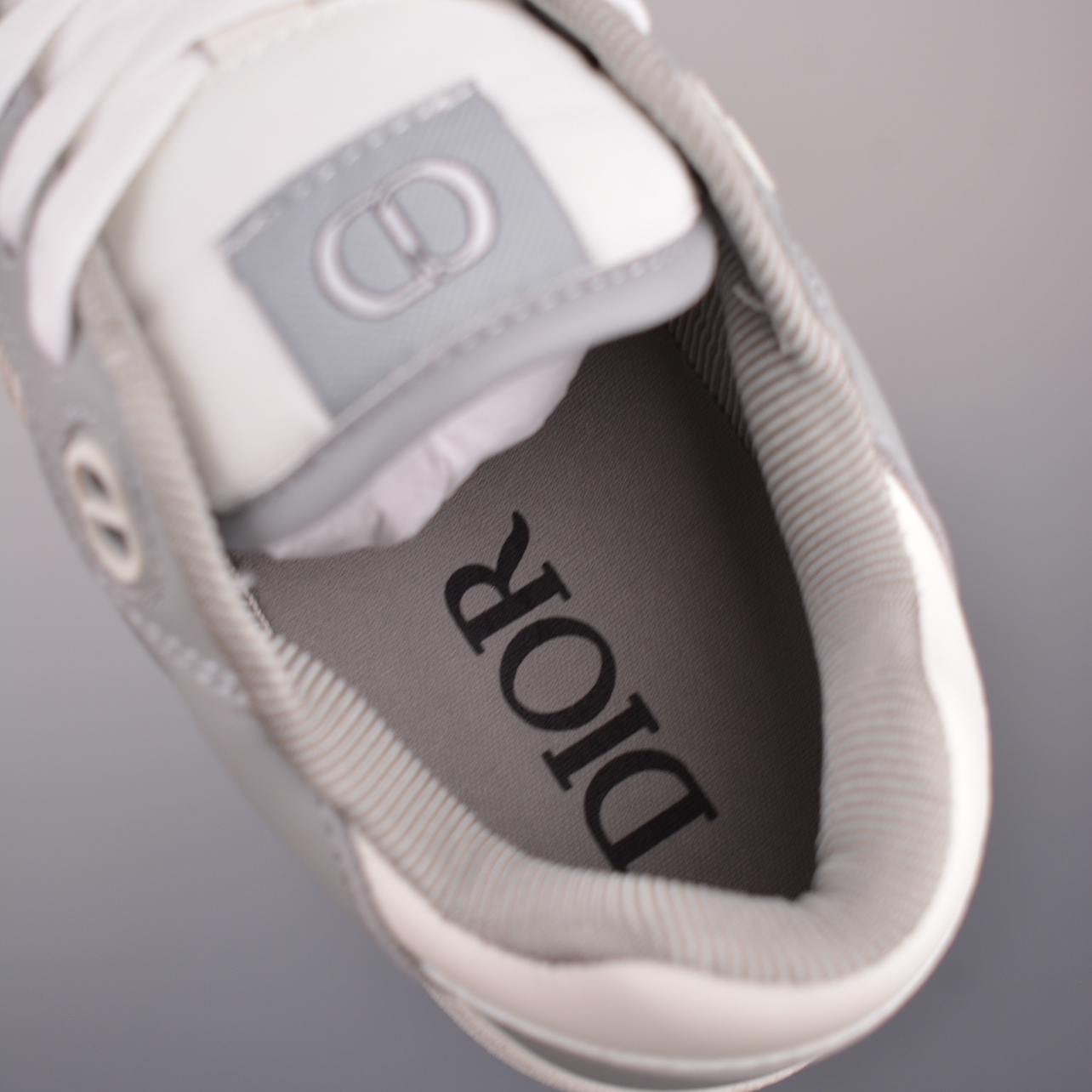 DIOR - Leather Round Toe Flat Heel Low Top Board Shoes