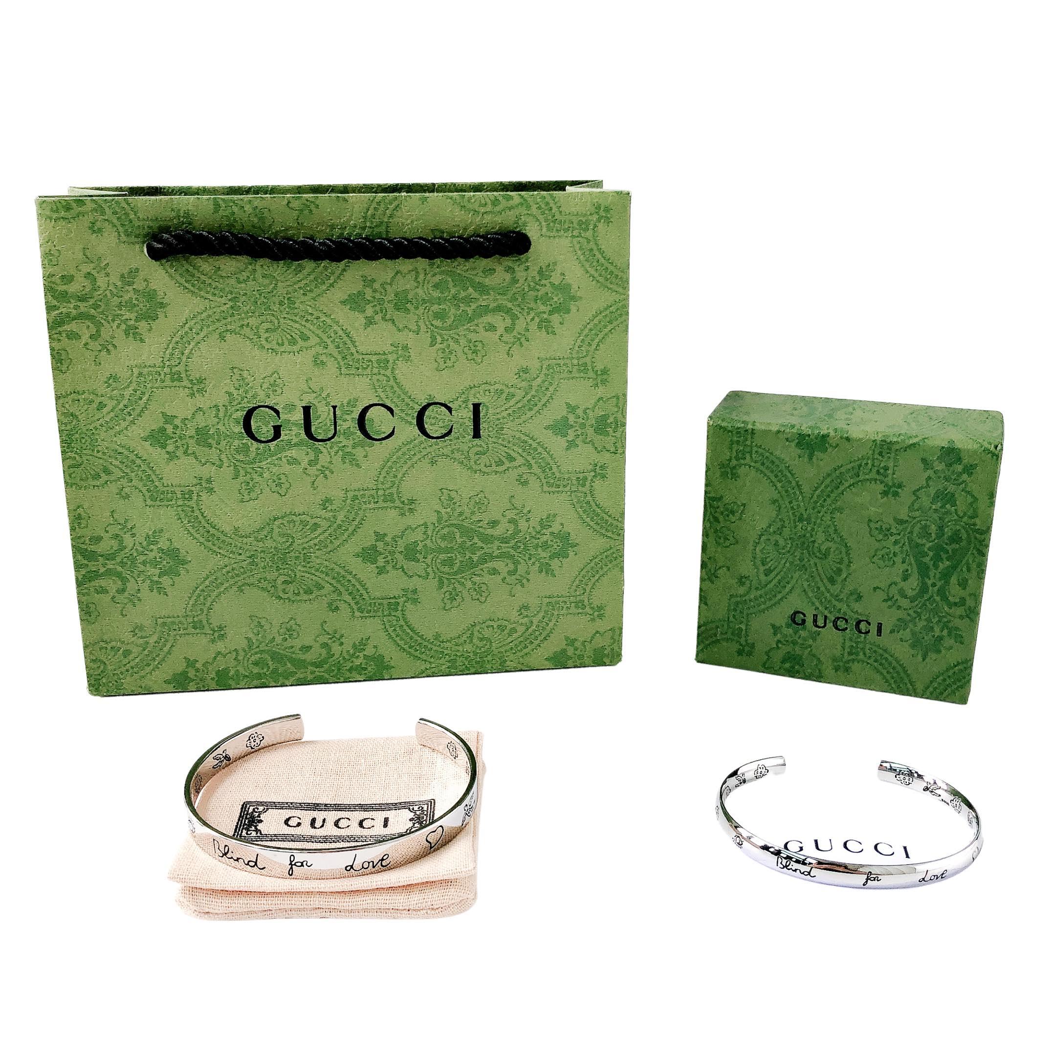 GUCCI-Love Fearless Couple Bracelet
