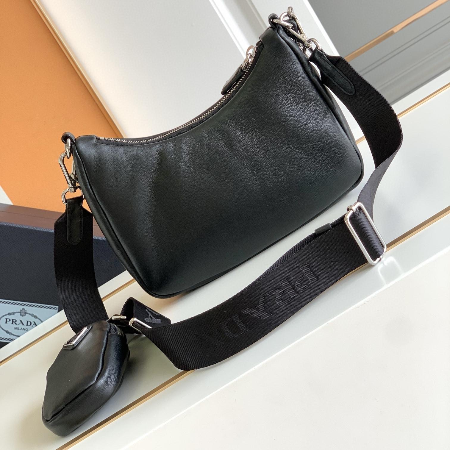 Prada-Lambskin 3 in 1