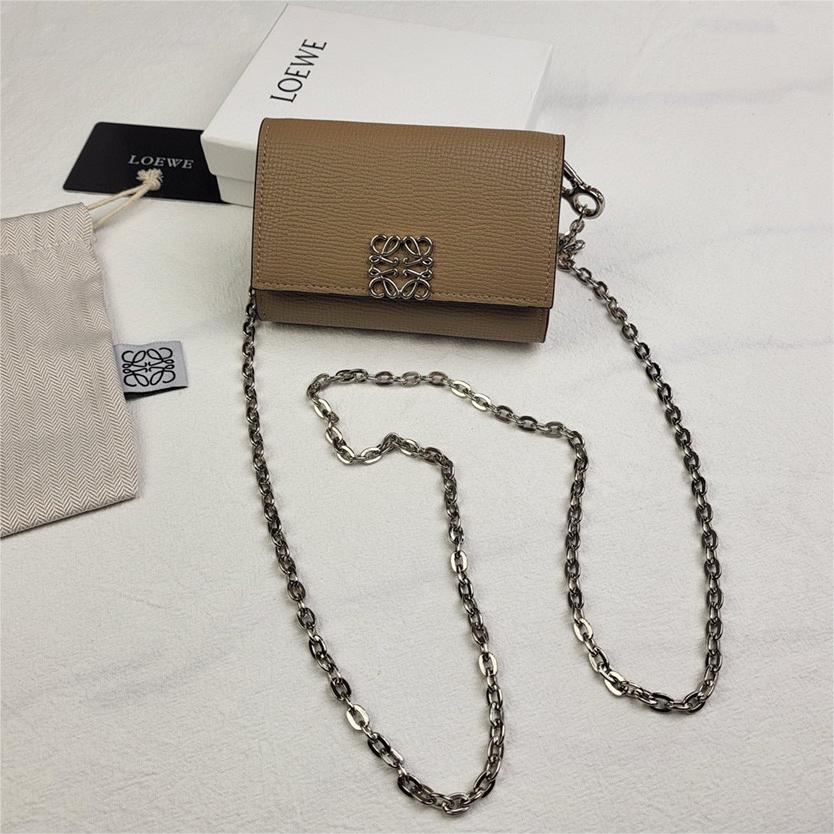 LOEWE-Crossbody zero wallet card bag