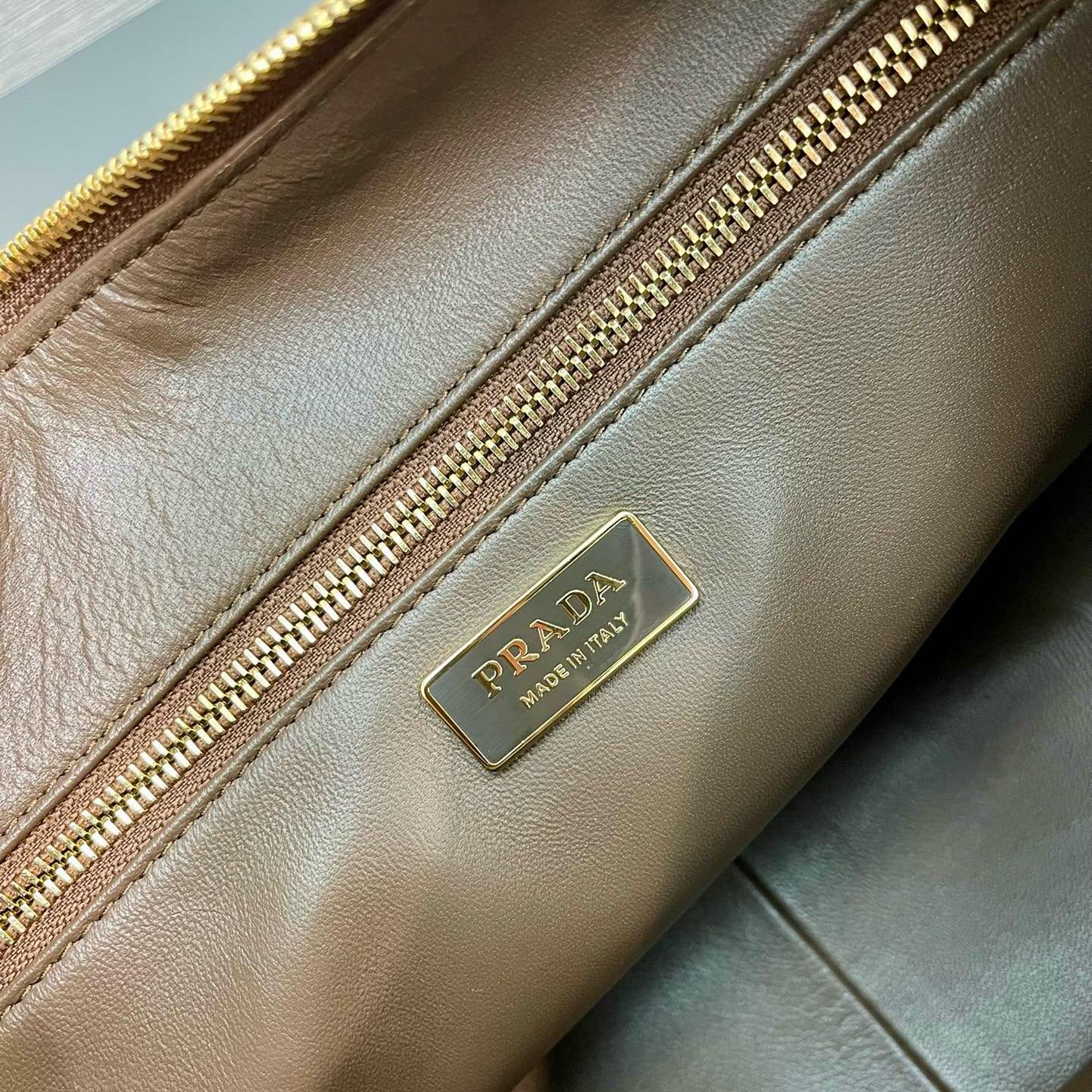 Prada-New suede handbag Aimee Hobo bag