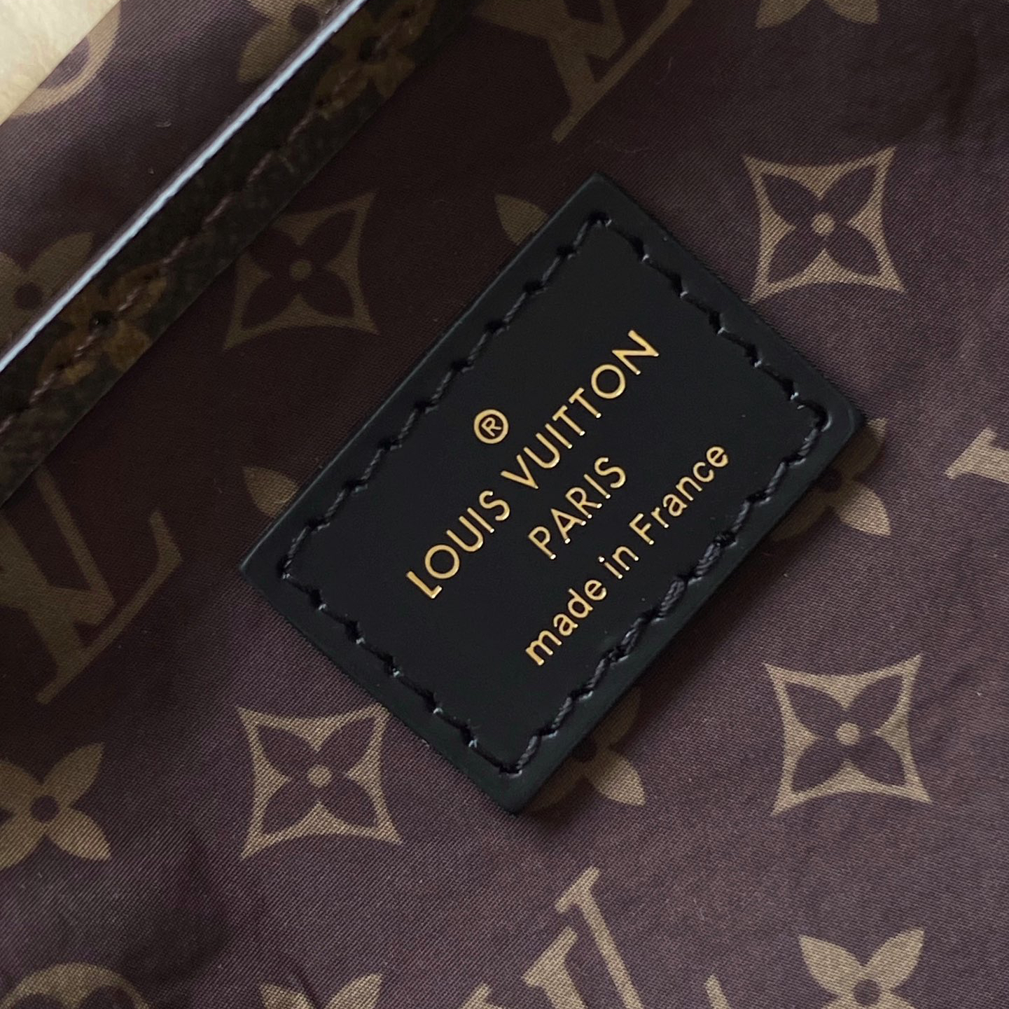 LV - SKI - Nano Teddy Removable and Adjustable Strap Shearling Backpack