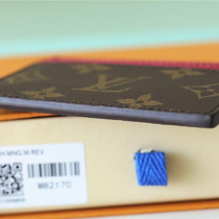 LV-zip vertical classic wallet