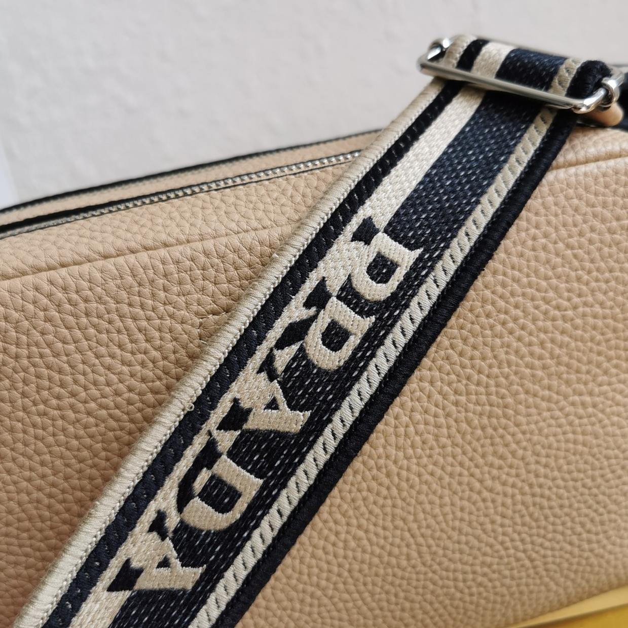 PRADA - Leather Camera Bag Shoulder Crossbody Bag