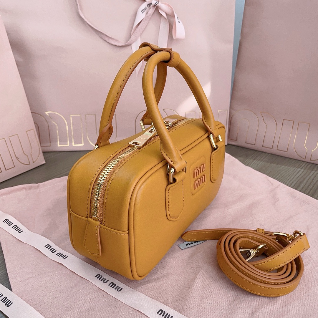 MIU MIU-Arcadie leather handbag