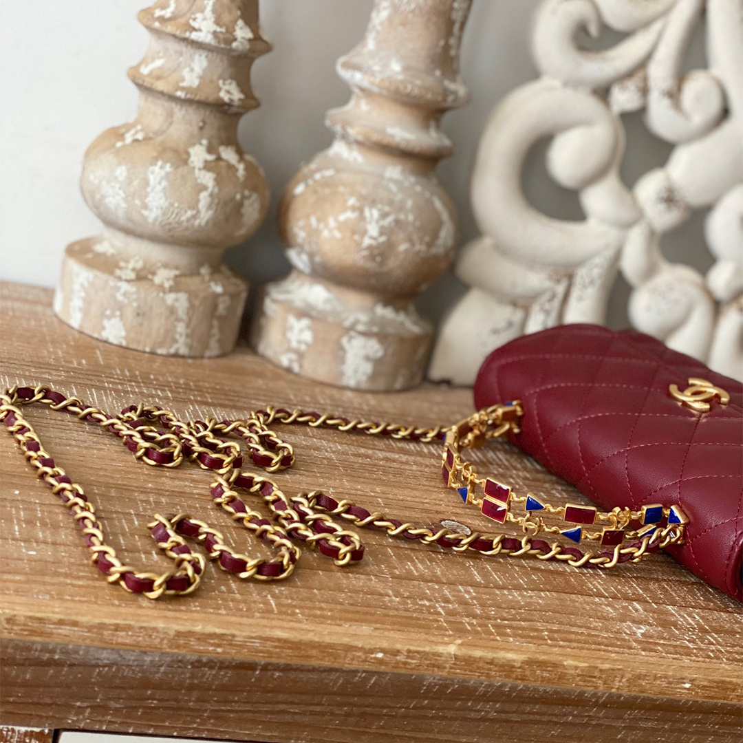 Chanel-Kelly Enamel Chain Bag-Long Bag