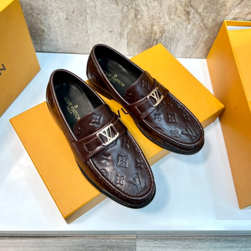 LV-Men's Classic Oxford Leather Shoes