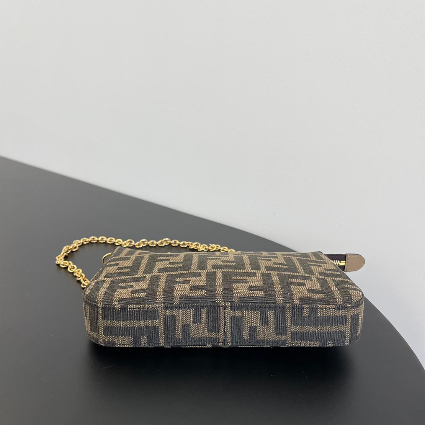 Fendi-Classic Old Flower Mahjong Bun