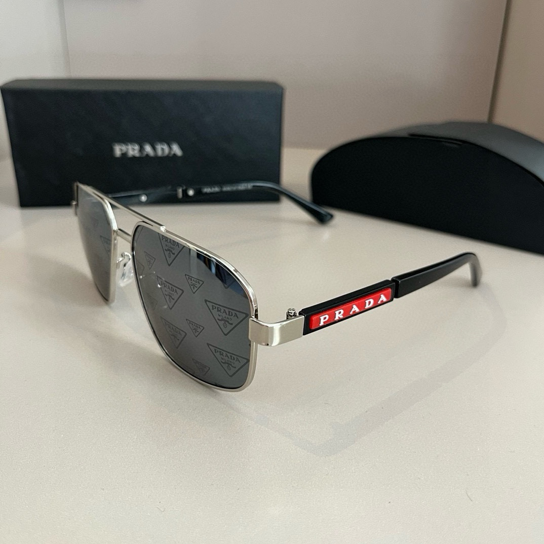 Prada-Men's Versatile Polarized Sunglasses