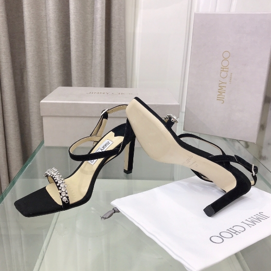 Jimmy Choo-Bow Tie Single Shoes High Heels