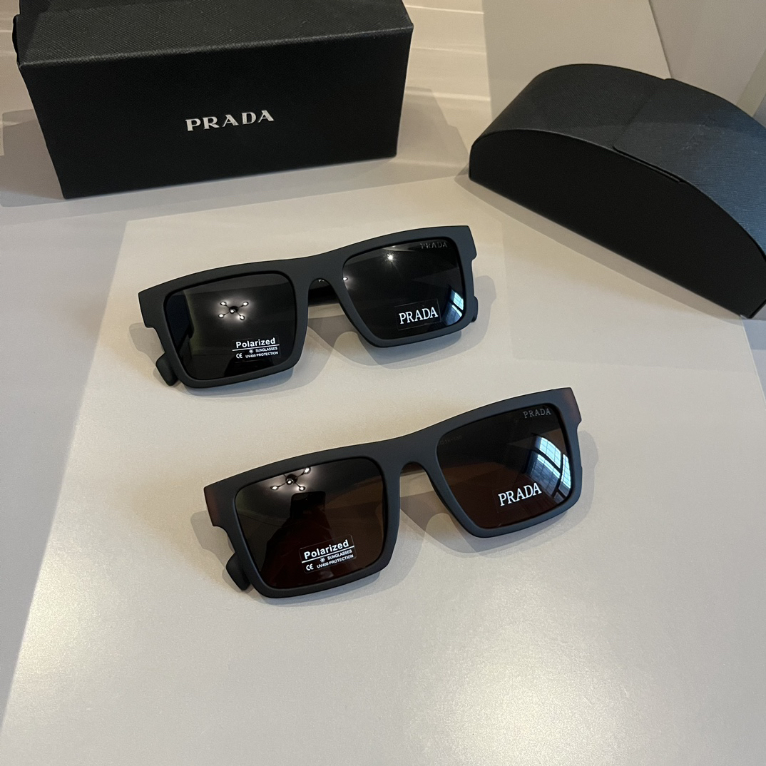 Prada-unisex square lightweight sunglasses