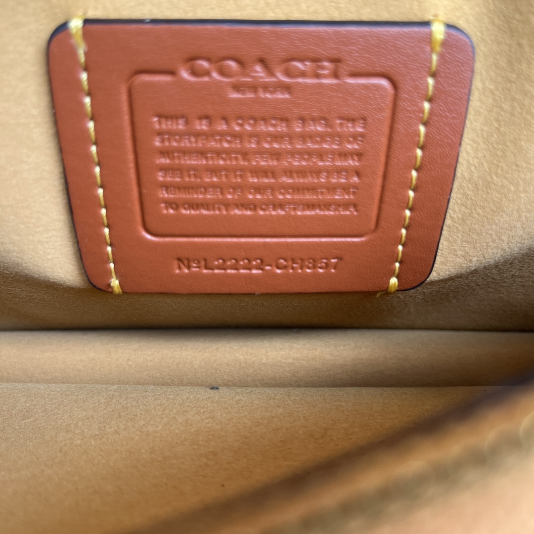 Coach-Tabby Full Leather Wine God Bag