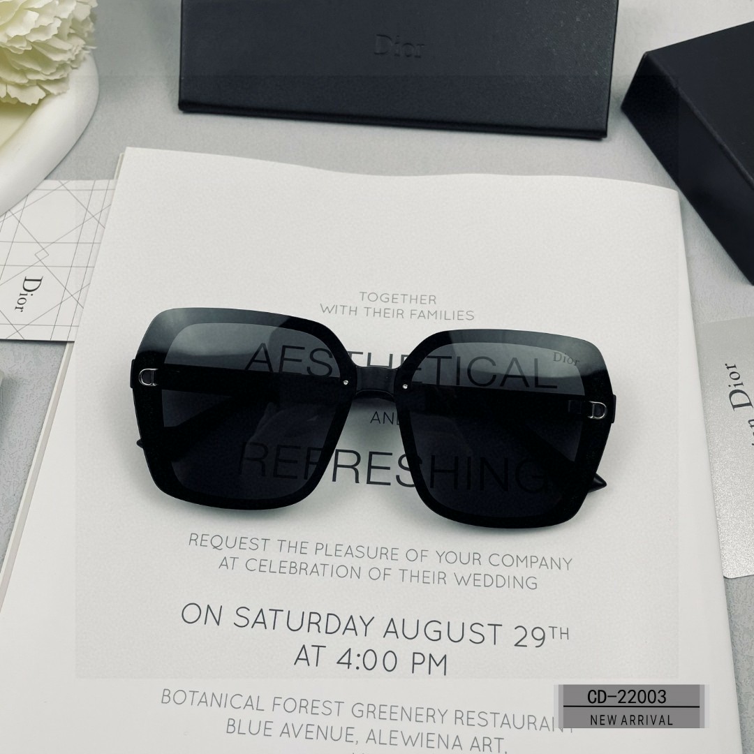 Dior-Polarized Lens Box Sunglasses