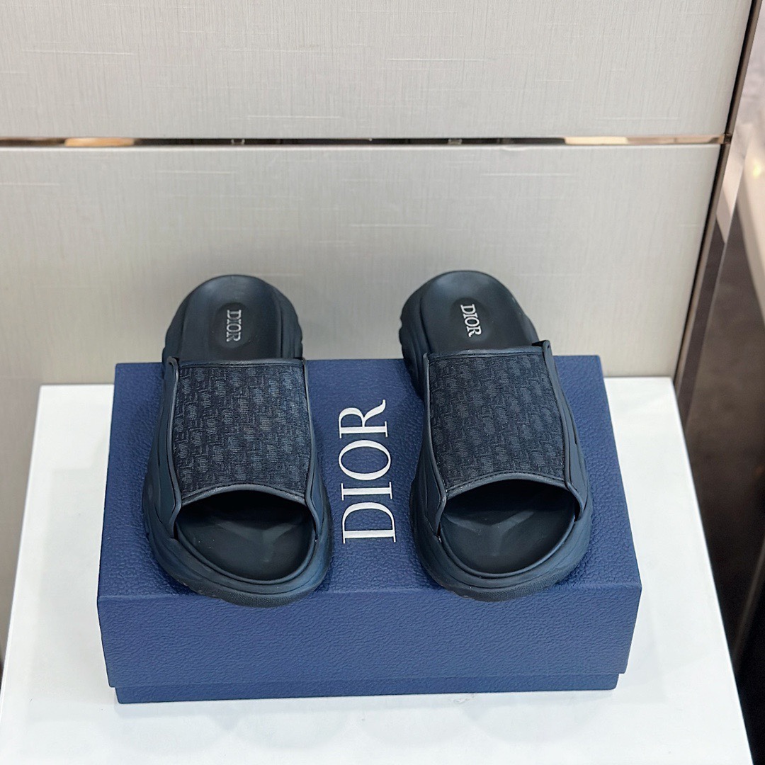 Dior-H-town series oblique thick sole
