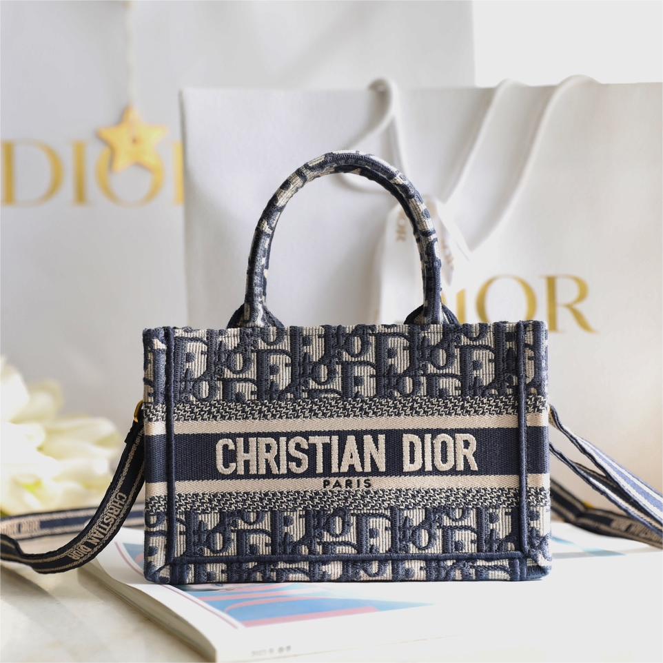 Dior-Mini Book Tote handbag