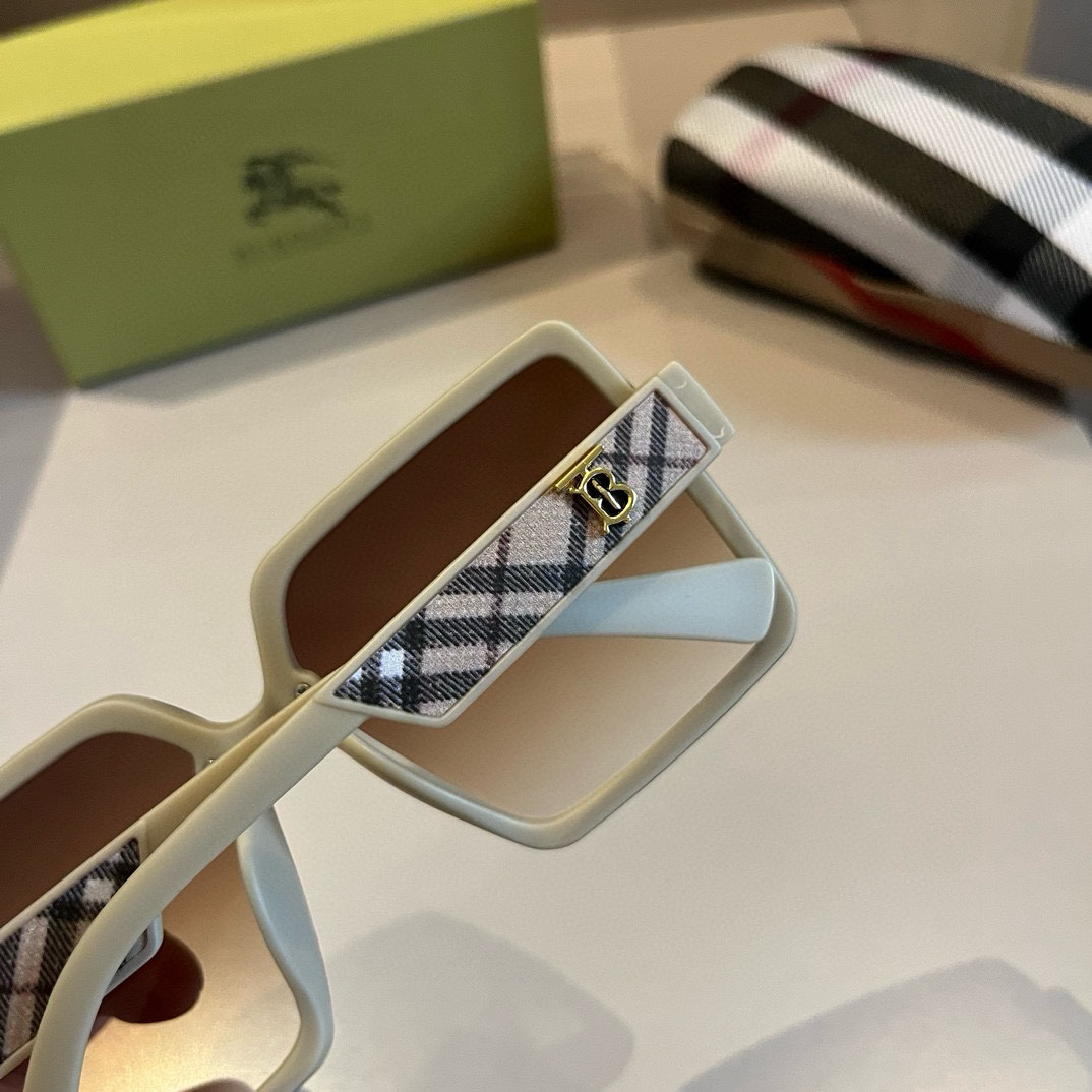 Burberry-2024 New Large Frame Sunglasses
