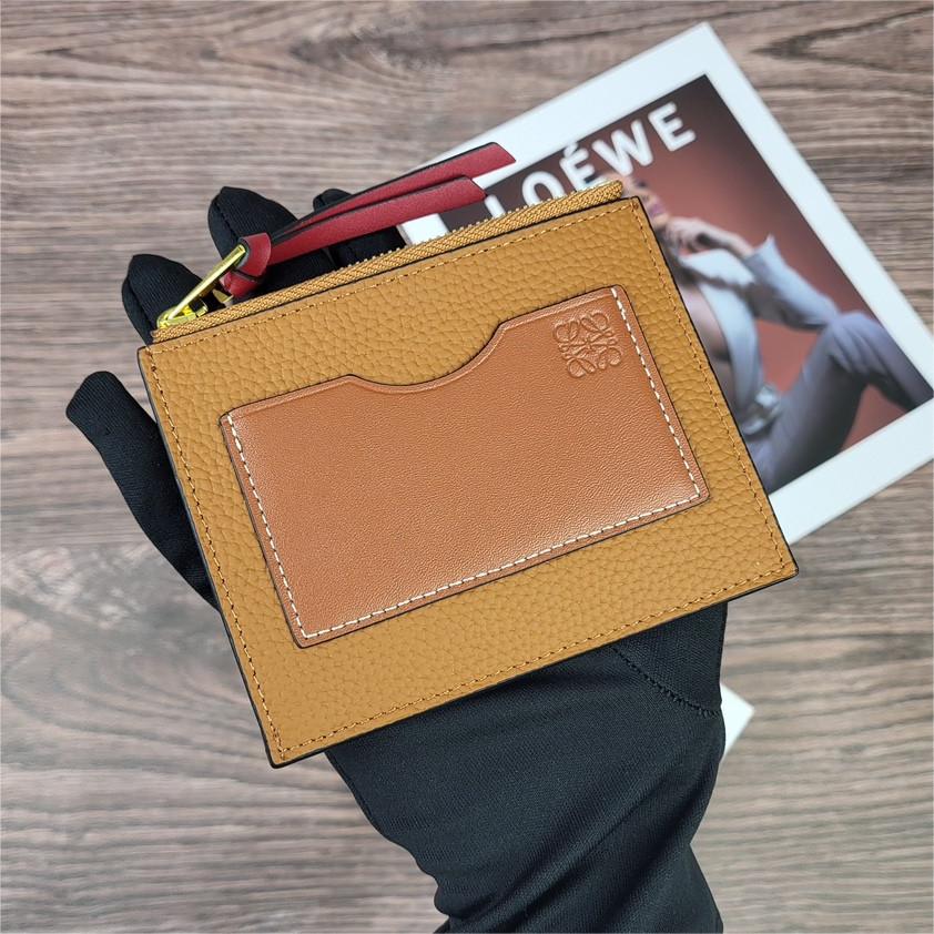 LOEWE-Zipper thin small card bag