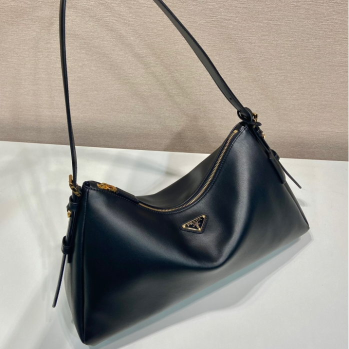 Prada-Hobo Full Leather Underarm Shoulder Bag