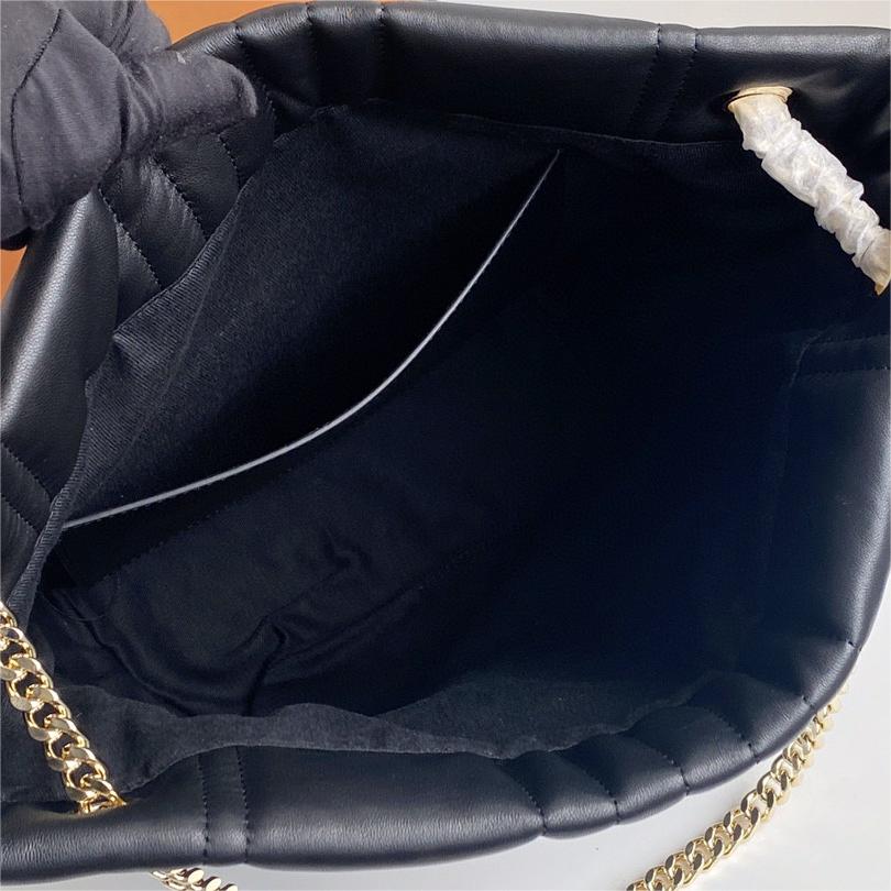 Burberry-Quilted Lola Bucket Bag