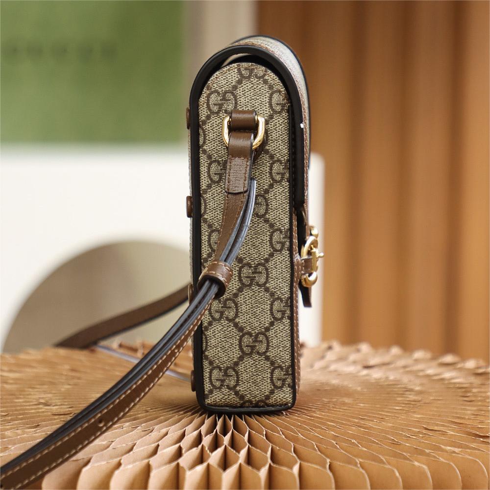 GUCCI-Ma Xian Kou 1955 series phone bag