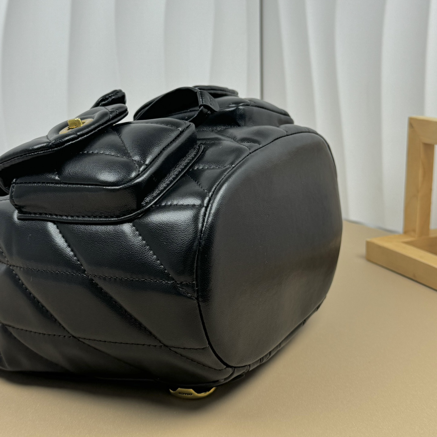 Coach-Tabby sheepskin backpack bag