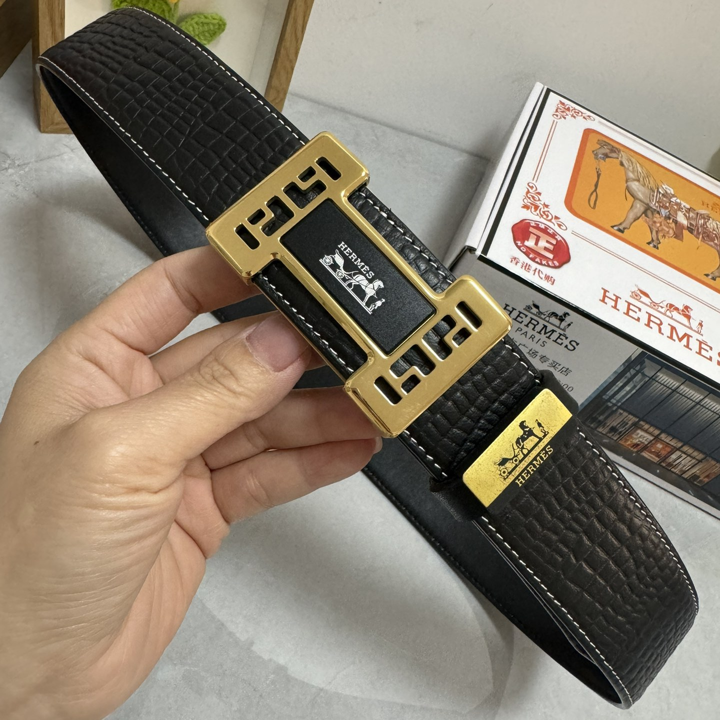 Hermes - Leather Belt