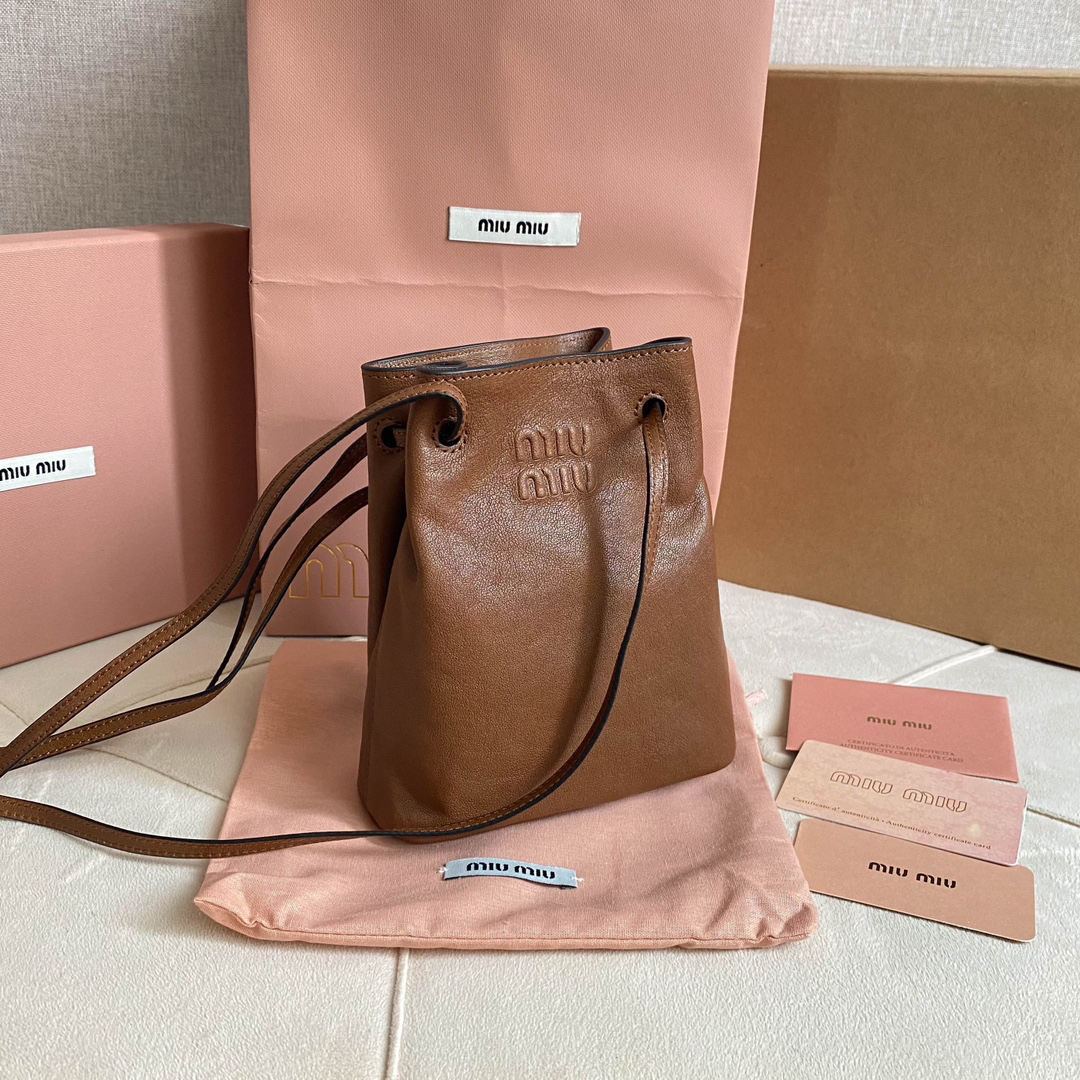 MIU MIU-Mini bucket bag