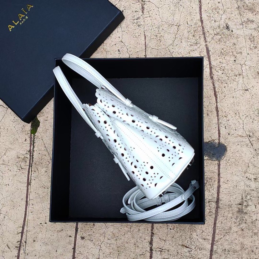 ALAIA-MINA 16 BAG IN VIENNE CALFSKIN