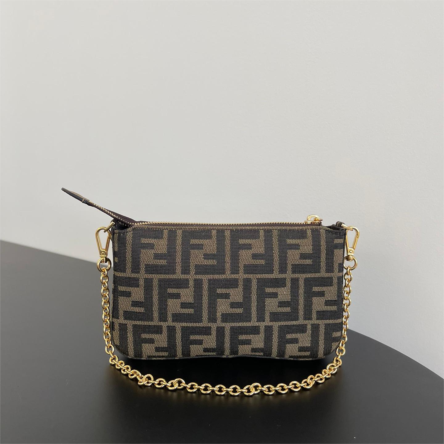 Fendi-Classic Old Flower Mahjong Bun