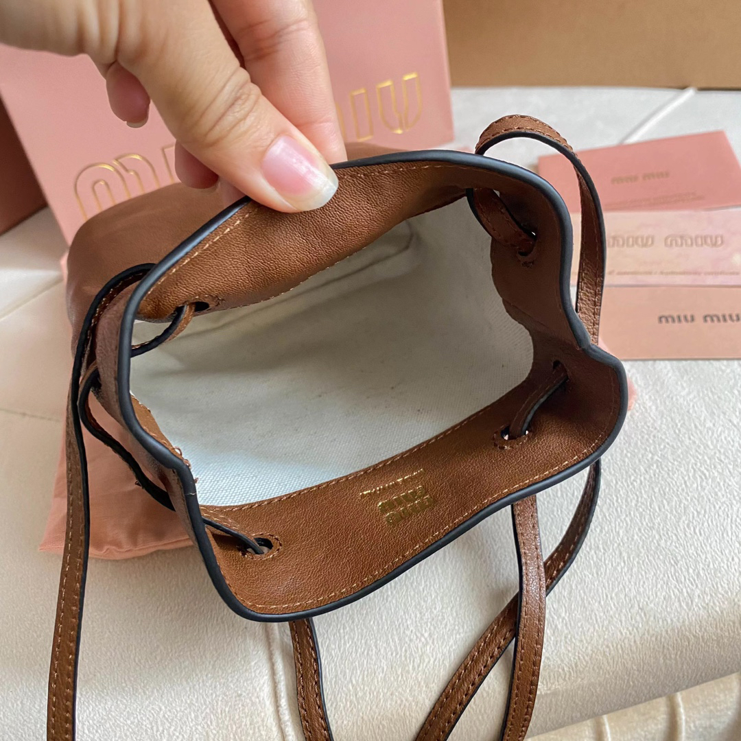 MIU MIU-Mini bucket bag
