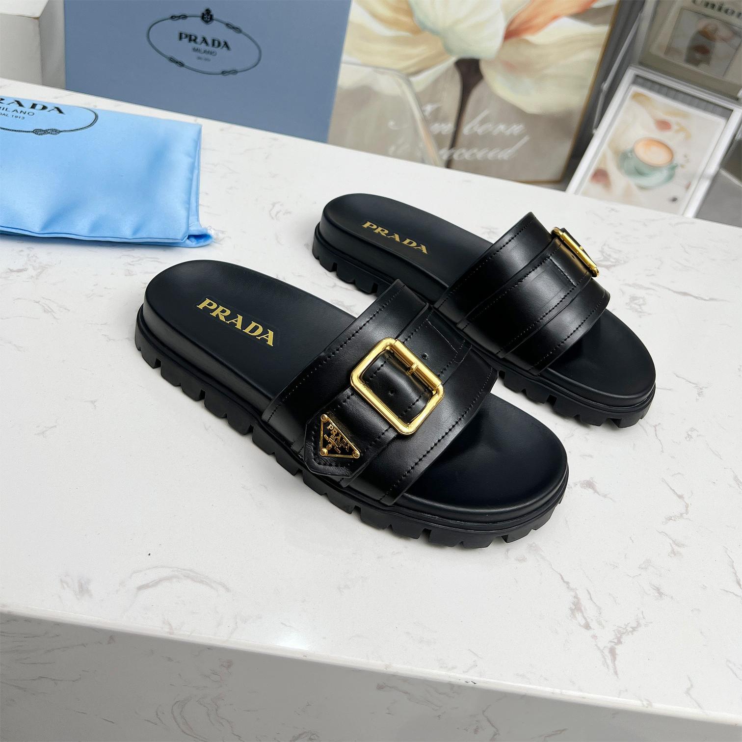 Prada-Full range of beach shoes