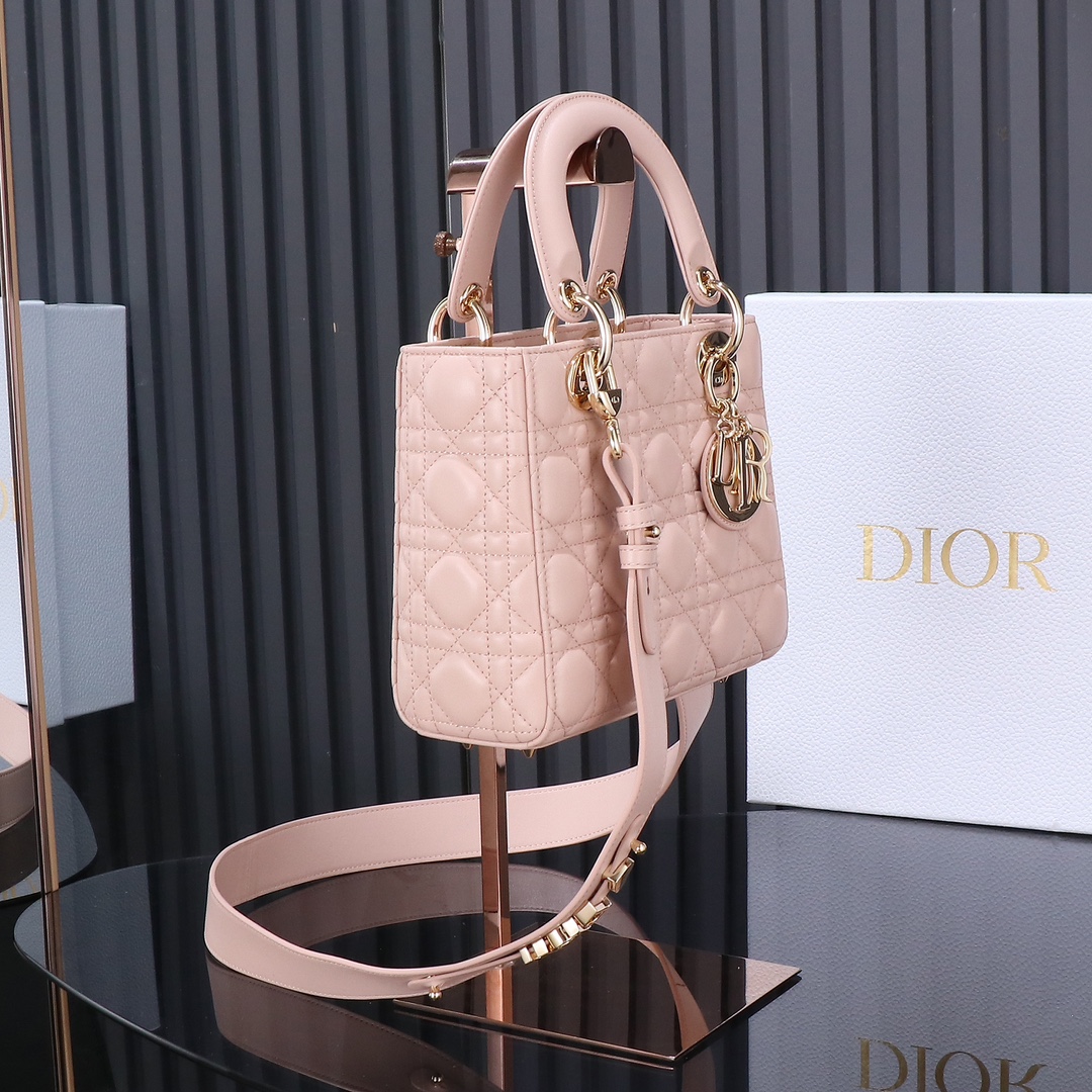 DIOR-Small size Lady Dior handbag